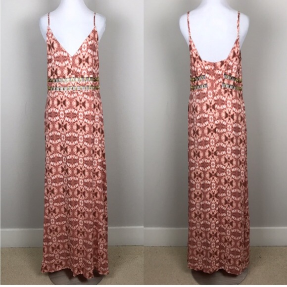 Tie dye cut out bohemian maxi dress - Picture 10 of 10